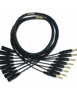 Cable Adaptador de Serpiente Mogami Gold 8 TRS-XLRM-25, 8