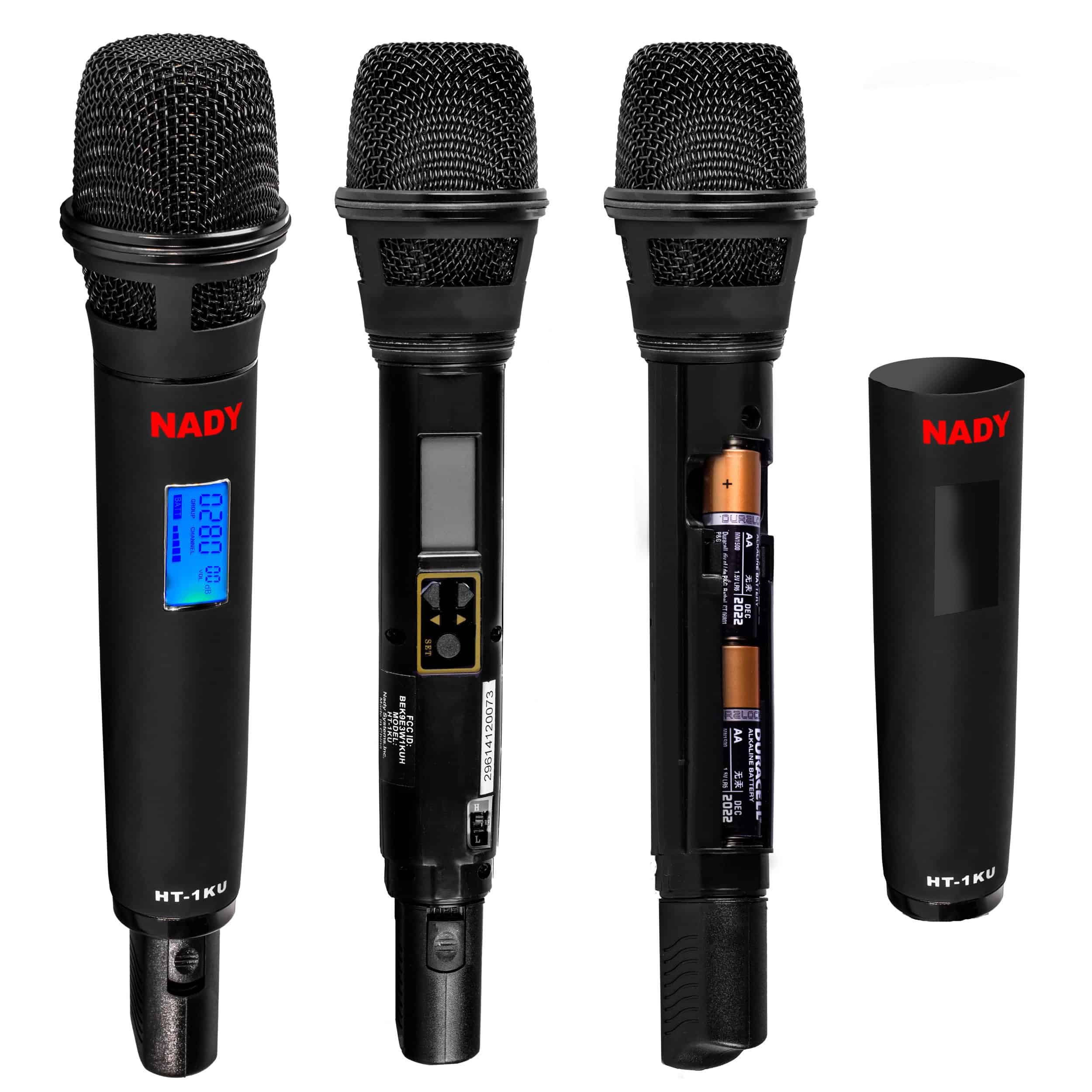 Sistema de micrófono inalámbrico de mano Nady W-1KU HT de - Imagen 4