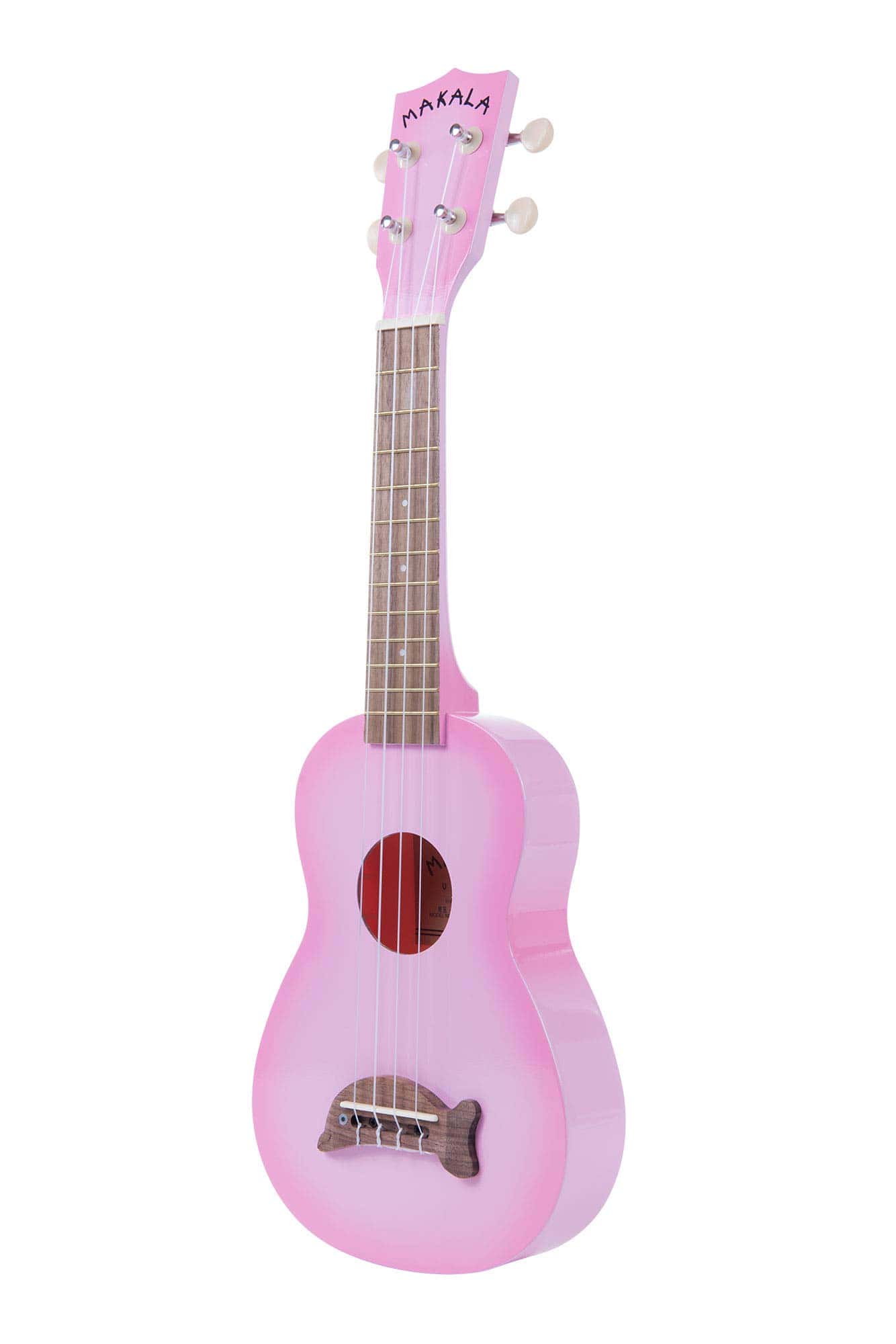 Kala Makala Dolphin, Ukulele de 4 Cuerdas, diestro, Rosa - Imagen 4