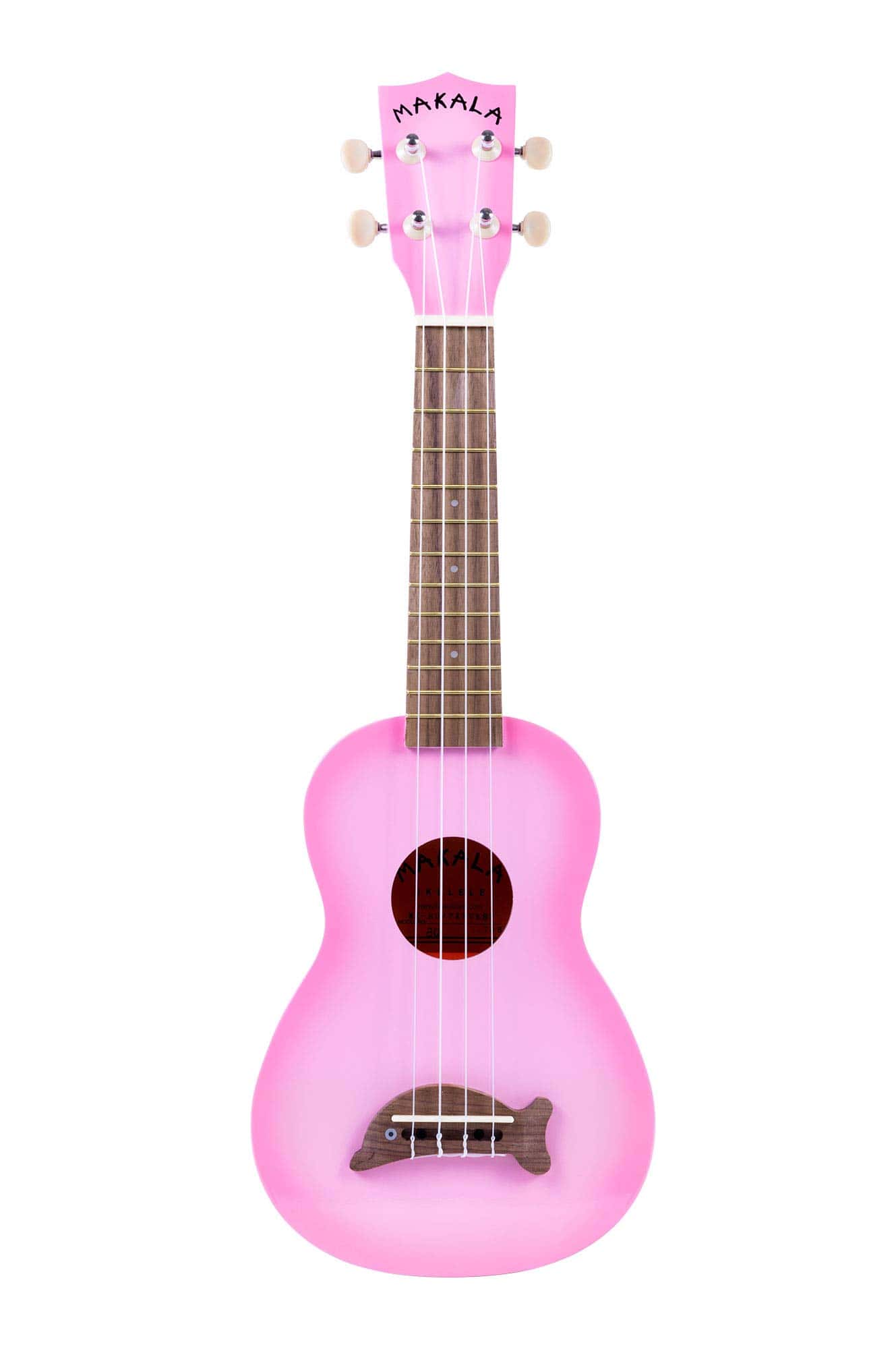 Kala Makala Dolphin, Ukulele de 4 Cuerdas, diestro, Rosa