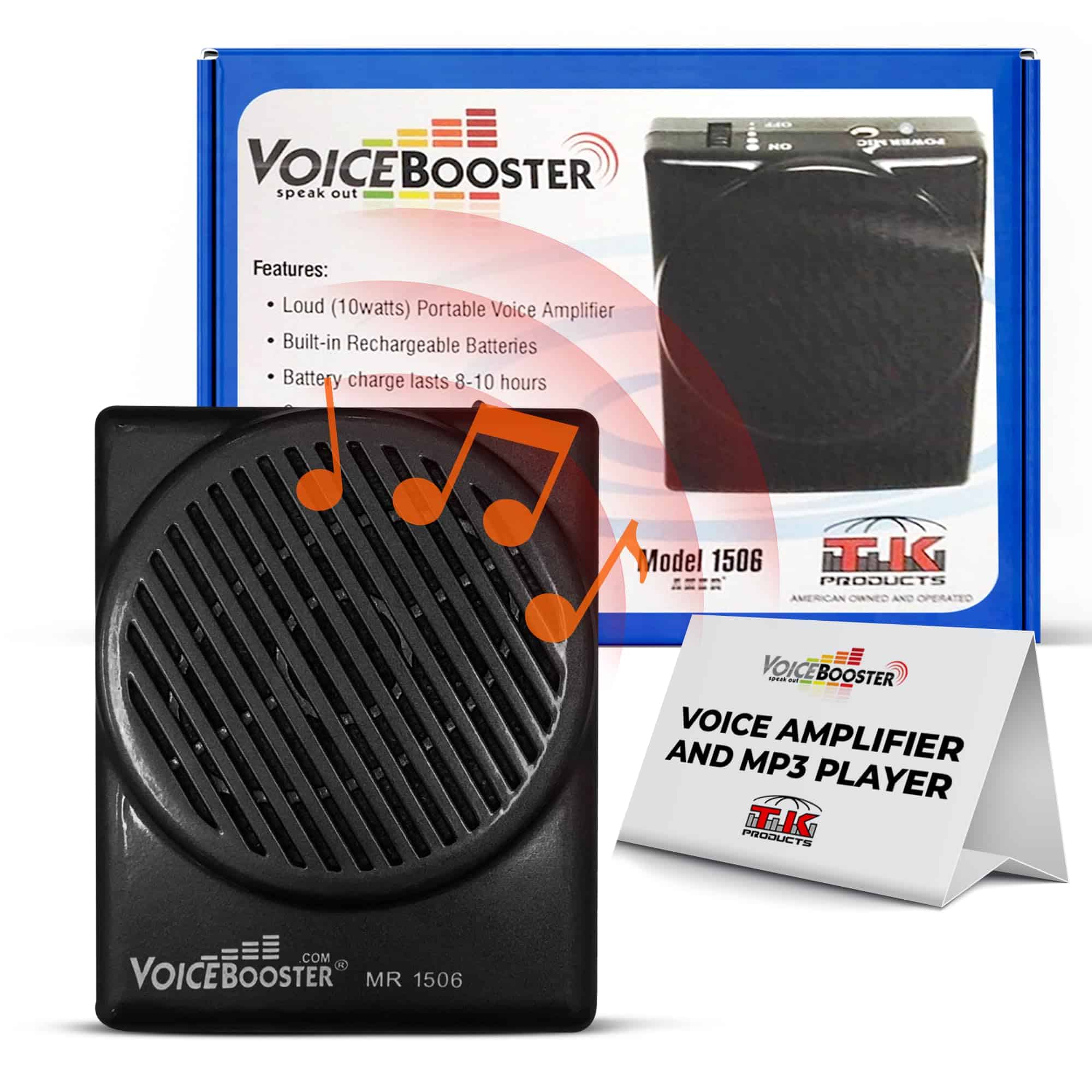 Amplificador de Voz Voicebooster Speak -Negro