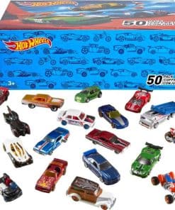 Set de 50 Camiones y Autos de Juguete Hot Wheels, 50-Pack,