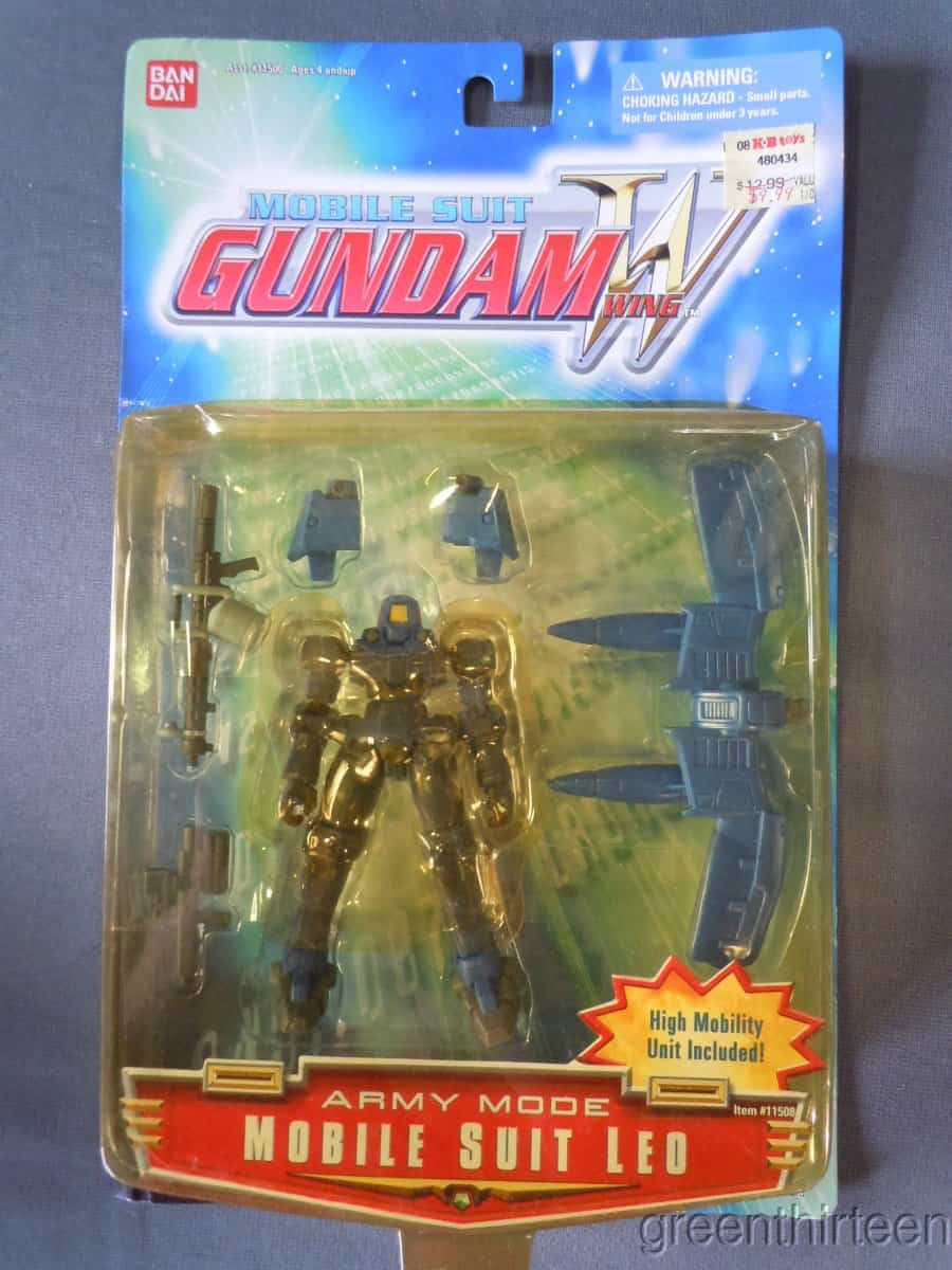 Figura de Acción Gundam Wing Mobile Suit Leo Modo Ejército