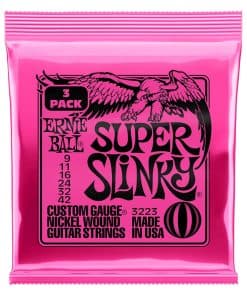 Ernie Ball 2223 Super Slinky 9-42 (Paquete de 12)
