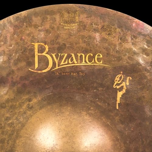 Meinl Cymbals B14SAH Byzance 14-Inch Vintage Sand Hi Hat - Imagen 7