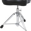 Banqueta para baterista Roc-N-Soc Original Saddle Negro