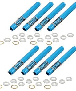 Tubos de Empuje Spring Loaded, 8 Piezas, Compatible con