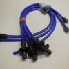 Cables de Bujías Taylor 409, 10.4mm, Azul, Compatible con