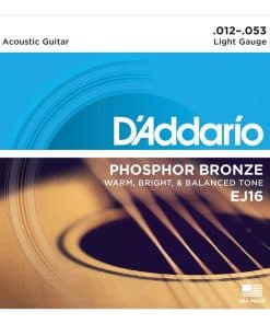 D'Addario EJ16x5 (5 juegos), Cuerdas de Guitarra Acústica,