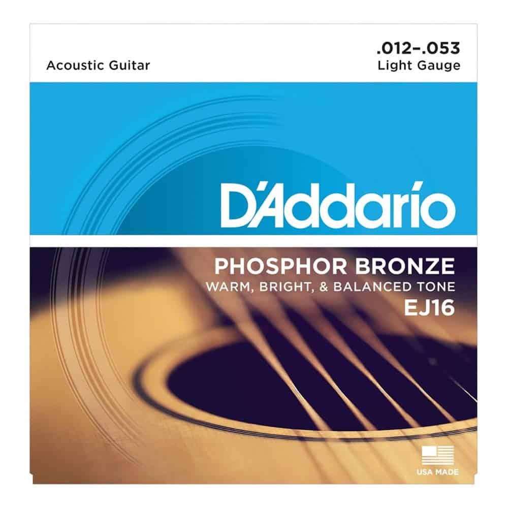 D'Addario EJ16x5 (5 juegos), Cuerdas de Guitarra Acústica,