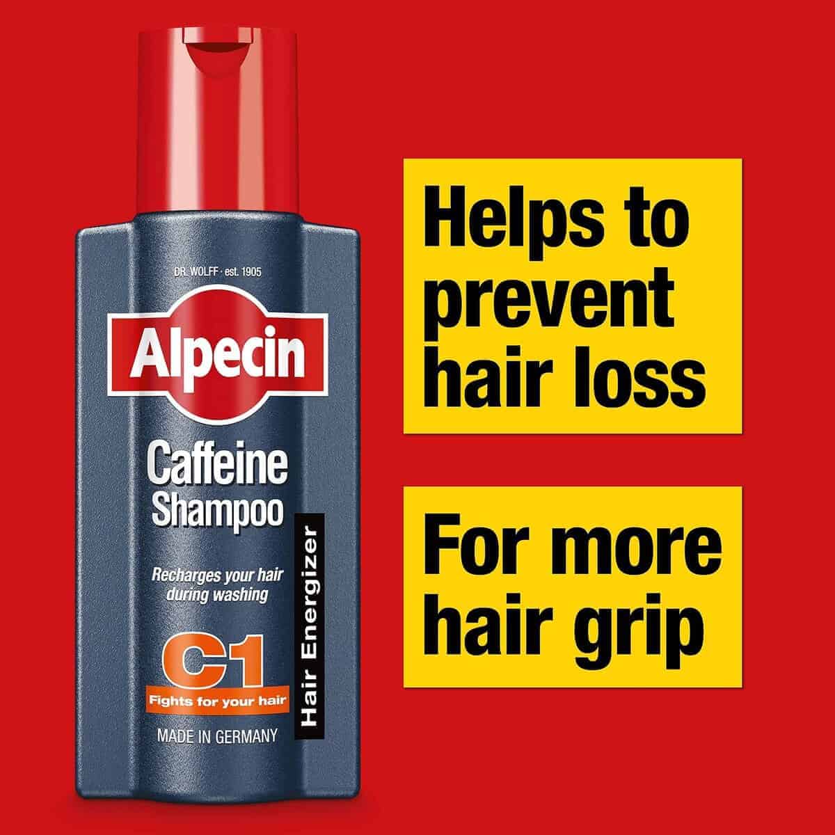 Shampoo de Cafeína Alpecin Pack de 2 C1 - Imagen 3