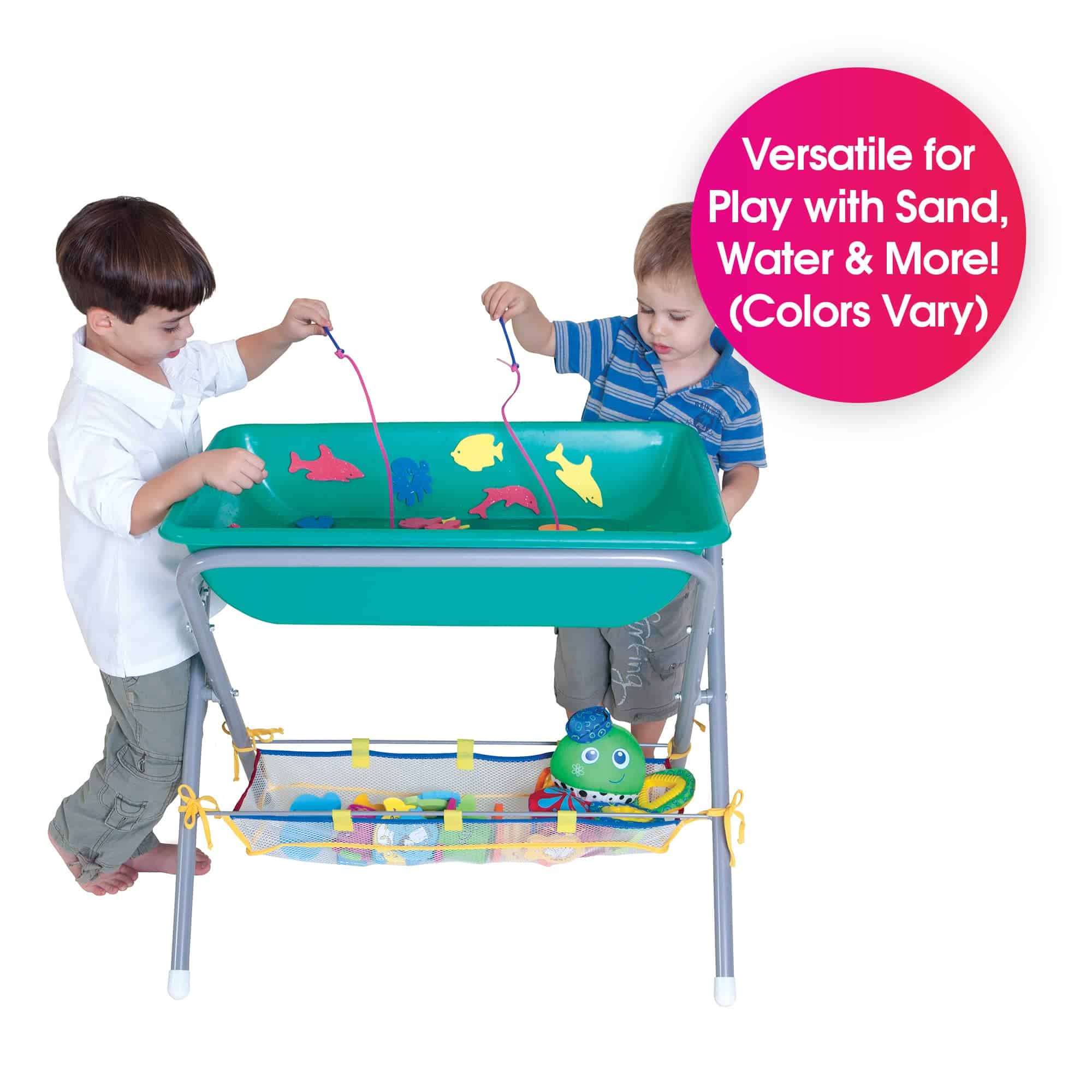 Edushape Activity Tub, Transparent - Mesa de agua y arena - Imagen 5