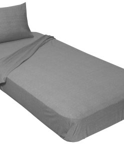 Juego de sábanas de algodón 100% peinado Jersey Knit