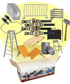 Set de Accesorios Hardcore de 26 Piezas para Figuras de