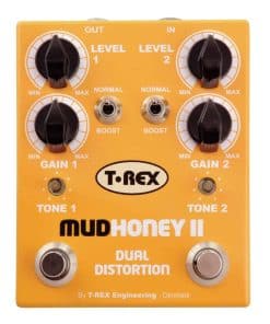 Pedal de Efectos de Distorsión Dual T-Rex Engineering