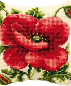 Kit de Cojín de Punto de Cruz Vervaco Oriental Cachorrito