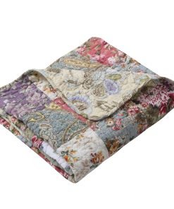 Manta acolchada de patchwork Blooming Prairie de Greenland