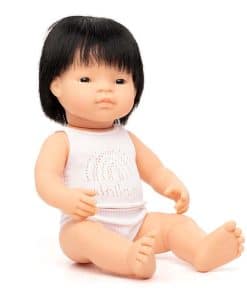 Muñeco Miniland 15'' Niño Asiático (En caja) - Hecho en
