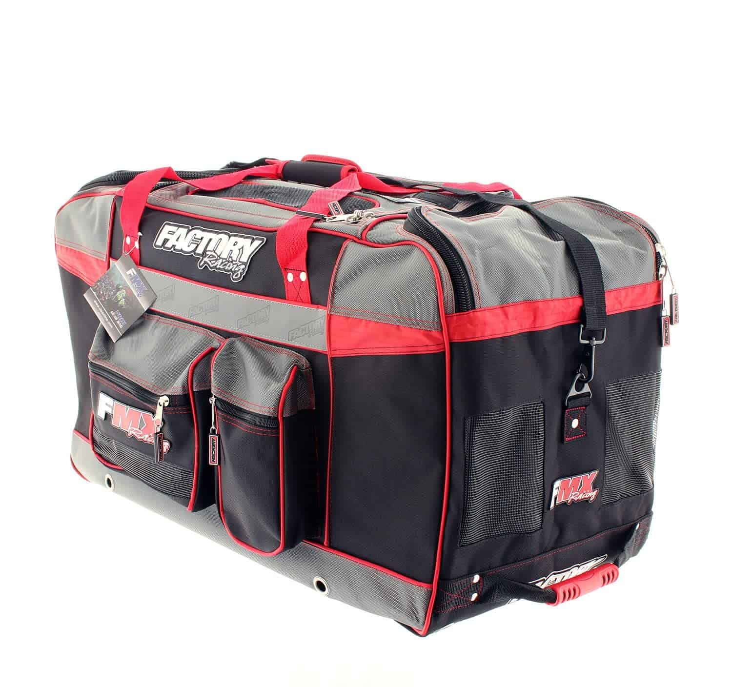 Bolsa de Equipaje para Motocross Factory FMX XLarge Rojo - Imagen 5