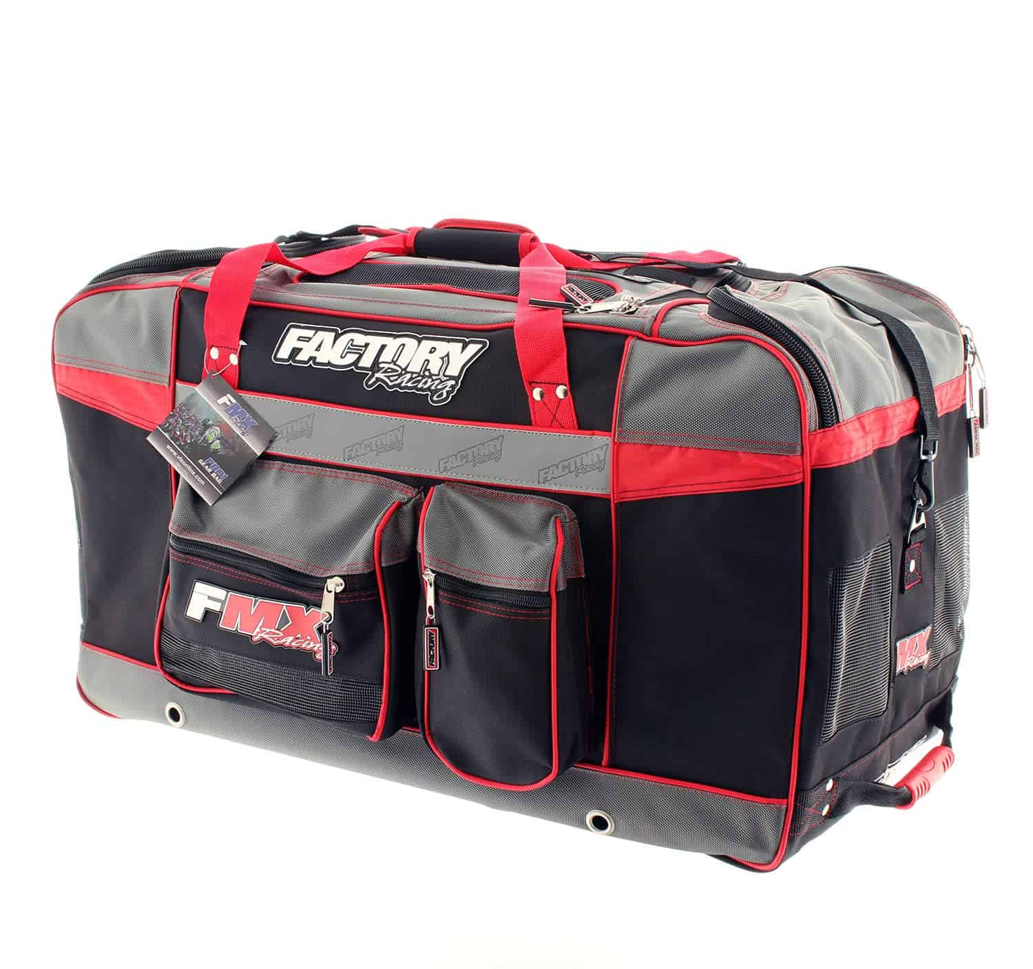 Bolsa de Equipaje para Motocross Factory FMX XLarge Rojo
