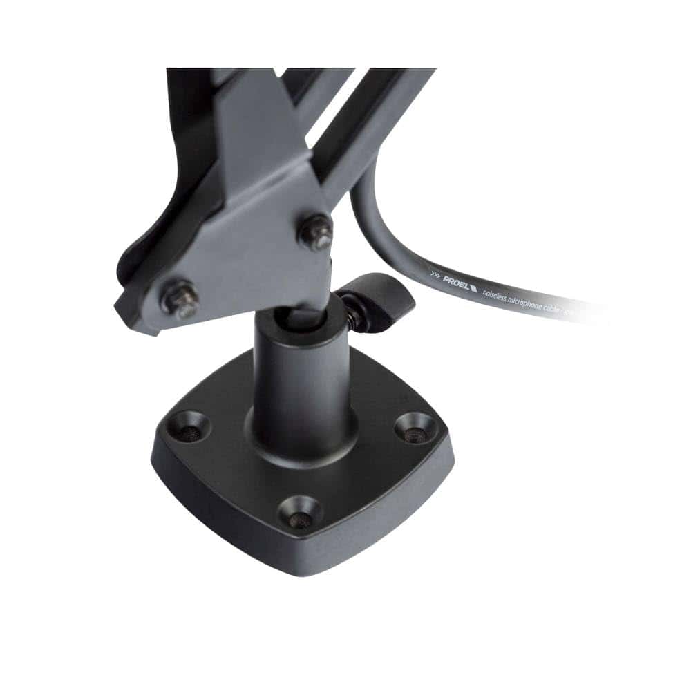 Soporte de micrófono de escritorio con brazo extensible - Imagen 6