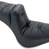 Asiento de una pieza extra ancho para Harley-Davidson