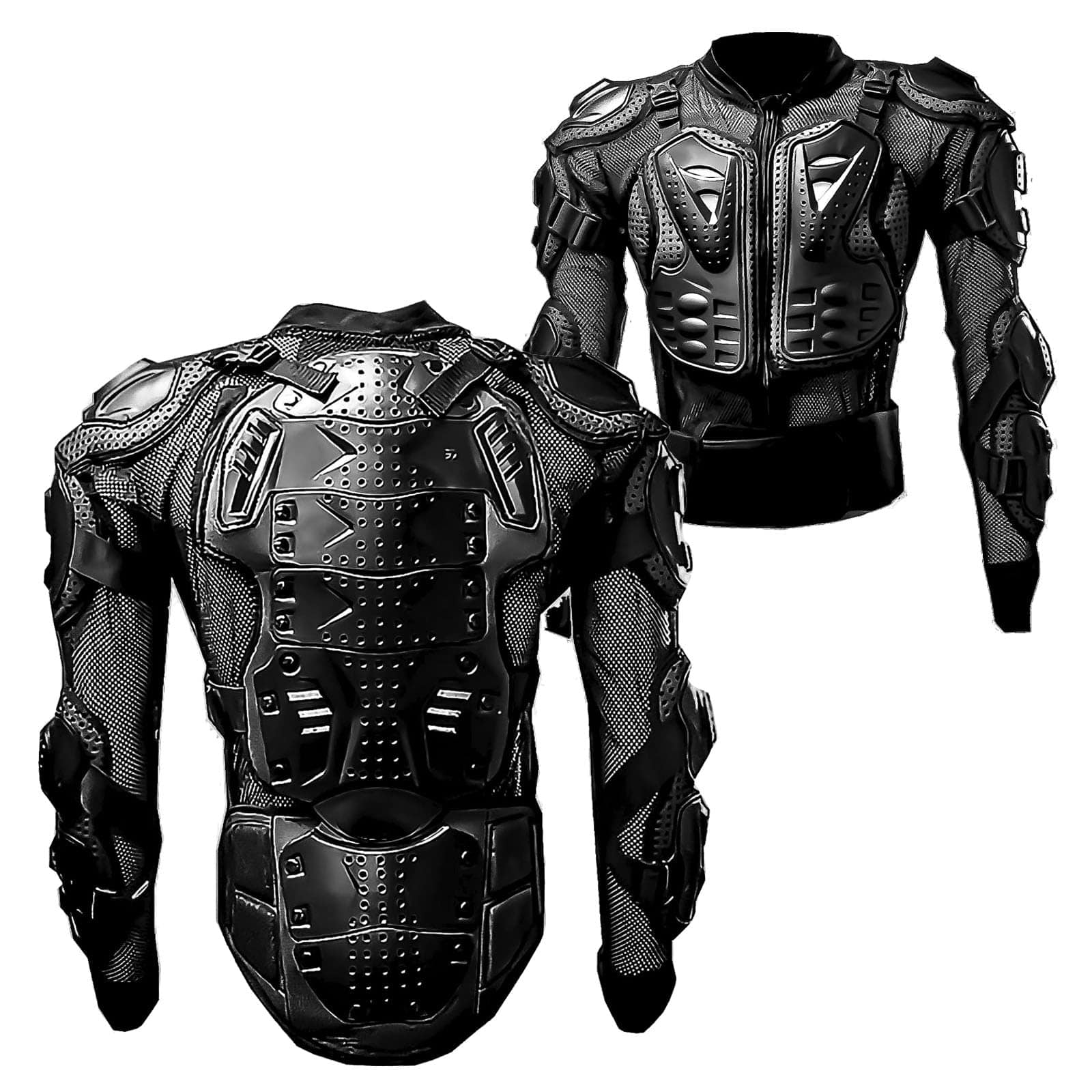 Protector de Cuerpo de Motocicleta Wow para Motocross Negro