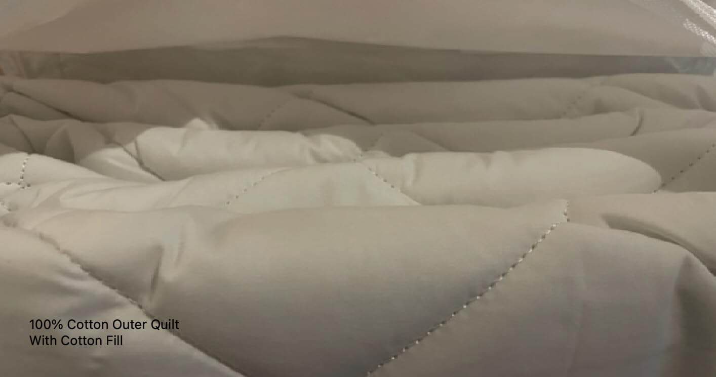 Funda de colchón acolchada de algodón para cama de agua - Imagen 5