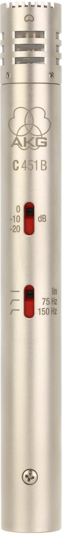 Micrófono de condensador de diafragma pequeño AKG C 451 B