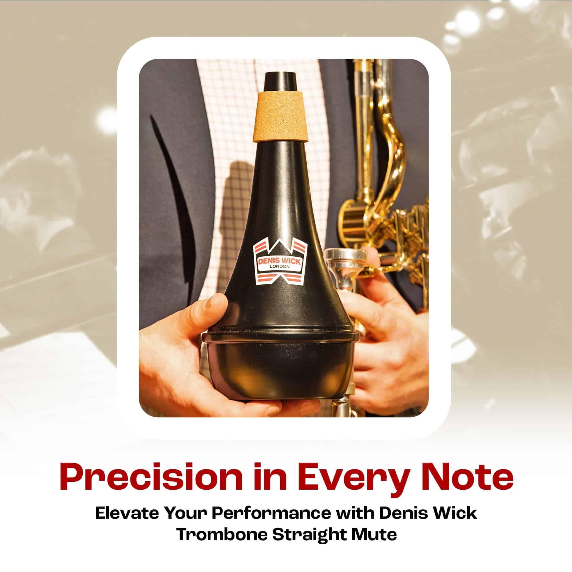 Denis Wick Sordina de práctica para Trombón o Fliscorno - Imagen 8