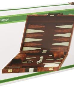 Tablero de Backgammon de Vinilo para Juegos Recreativos