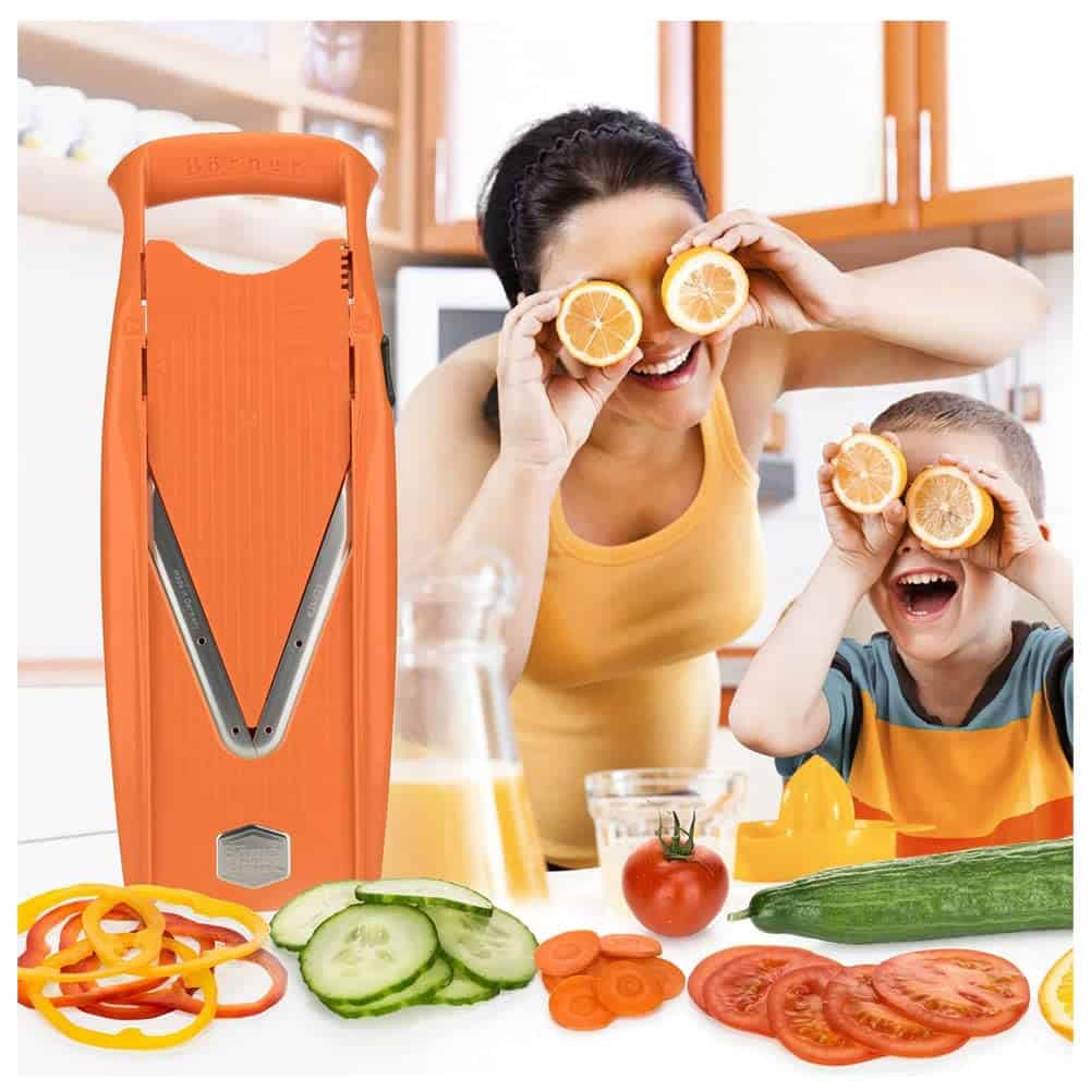 Mandolina Swissmar de 3 Cuerdas, Naranja (7000OR) - Imagen 6