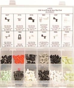 Juego de 137 clips surtidos para varilla de capó y puerta