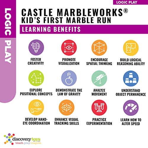 Discovery Toys Castle MARBLEWORKS™ Juego de Canicas | - Imagen 7