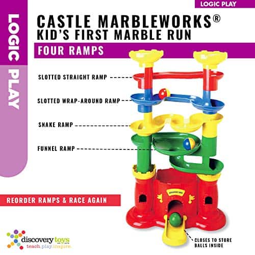 Discovery Toys Castle MARBLEWORKS™ Juego de Canicas | - Imagen 3