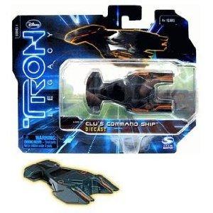 Vehículo de Tron Legacy: Nave de Comando de Clu a Escala