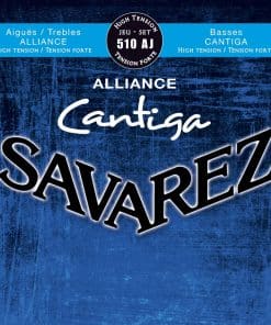Cuerdas de guitarra clásica de Nylon Savarez 510AJ, alta