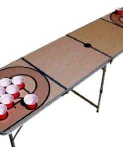 Mesa de Beer Pong de la Cancha de Baloncesto NBA con