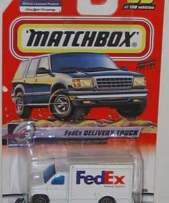 Camión de entrega de FedEx Matchbox 2000 # 59, Escala 1:64.