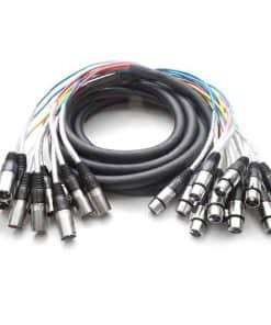 Seismic Audio - Cable Serpiente XLR de 12 Canales - 15 Pies