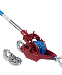 Polipasto de Trinquete de 3 Toneladas con 35' de Amsteel