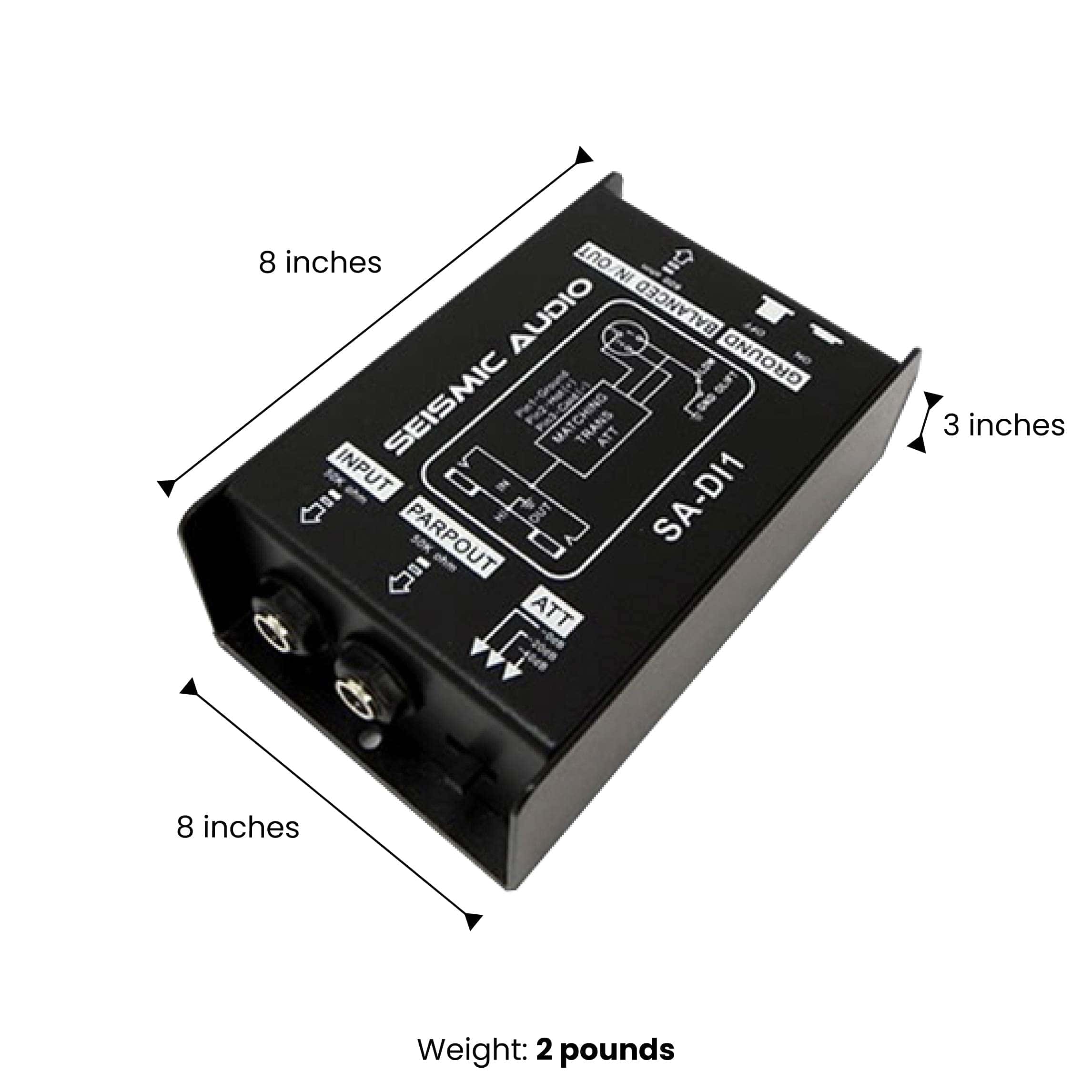 Caja Directa Pasiva Seismic Audio con Atenuador de Tierra - Imagen 3