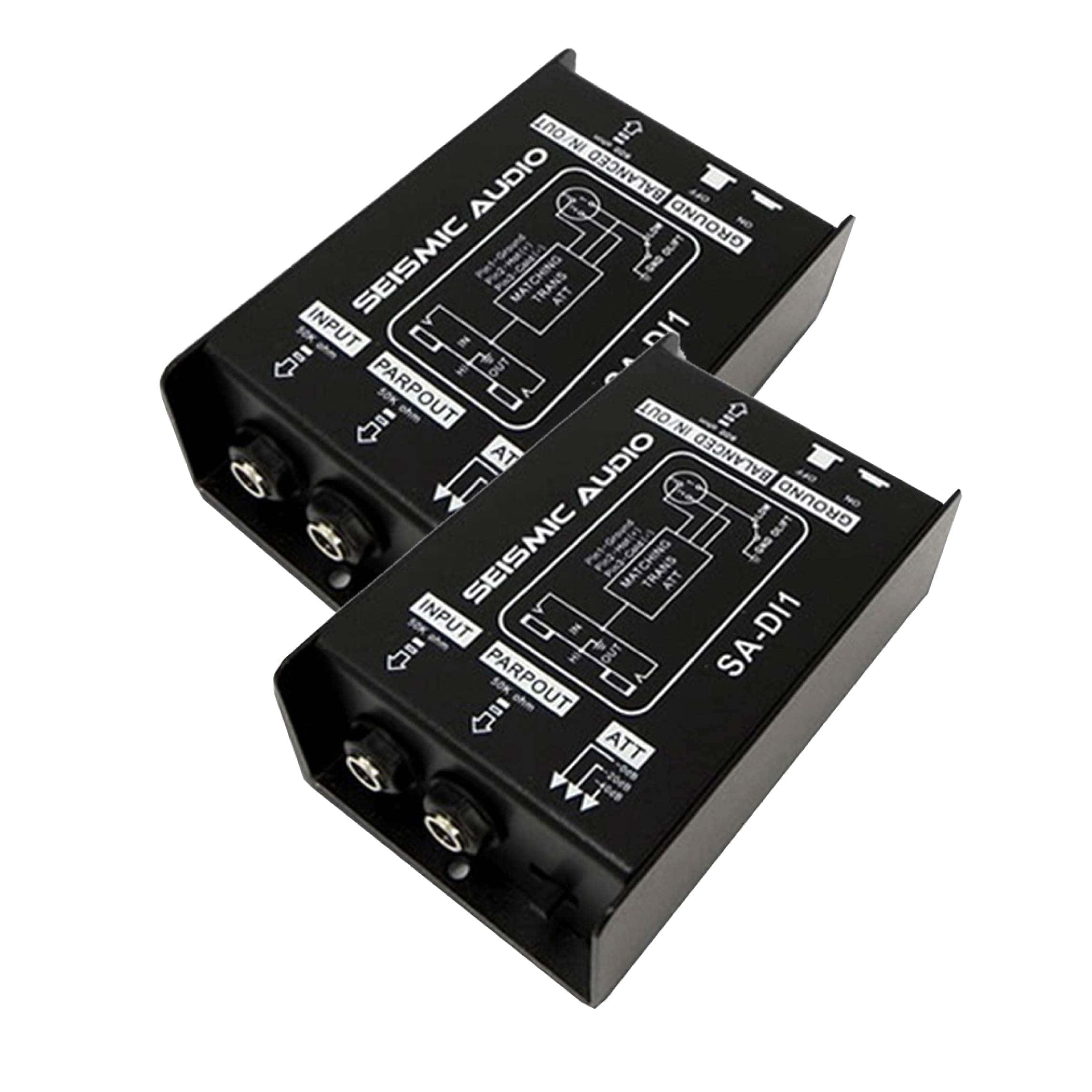 Caja Directa Pasiva Seismic Audio con Atenuador de Tierra