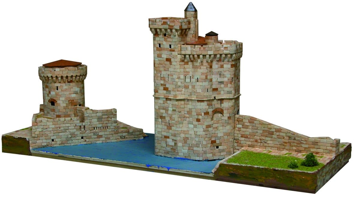 Kit de modelo de Torres del Puerto de La Rochelle de