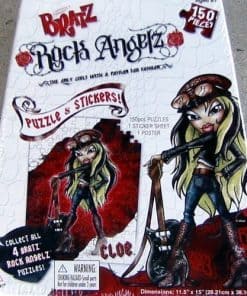 Rompecabezas de 150 piezas y calcomanías Bratz Rock