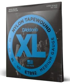 D'Addario ETB92 Cuerdas de bajo eléctrico Tapewound - Para