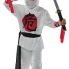 Conjunto de Disfraz de Ninja Guerrero Blanco Amscan 840272