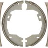 Set de zapatas de freno de tambor trasero de repuesto