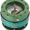 Adaptador de liberación rápida del volante NRG -Verde