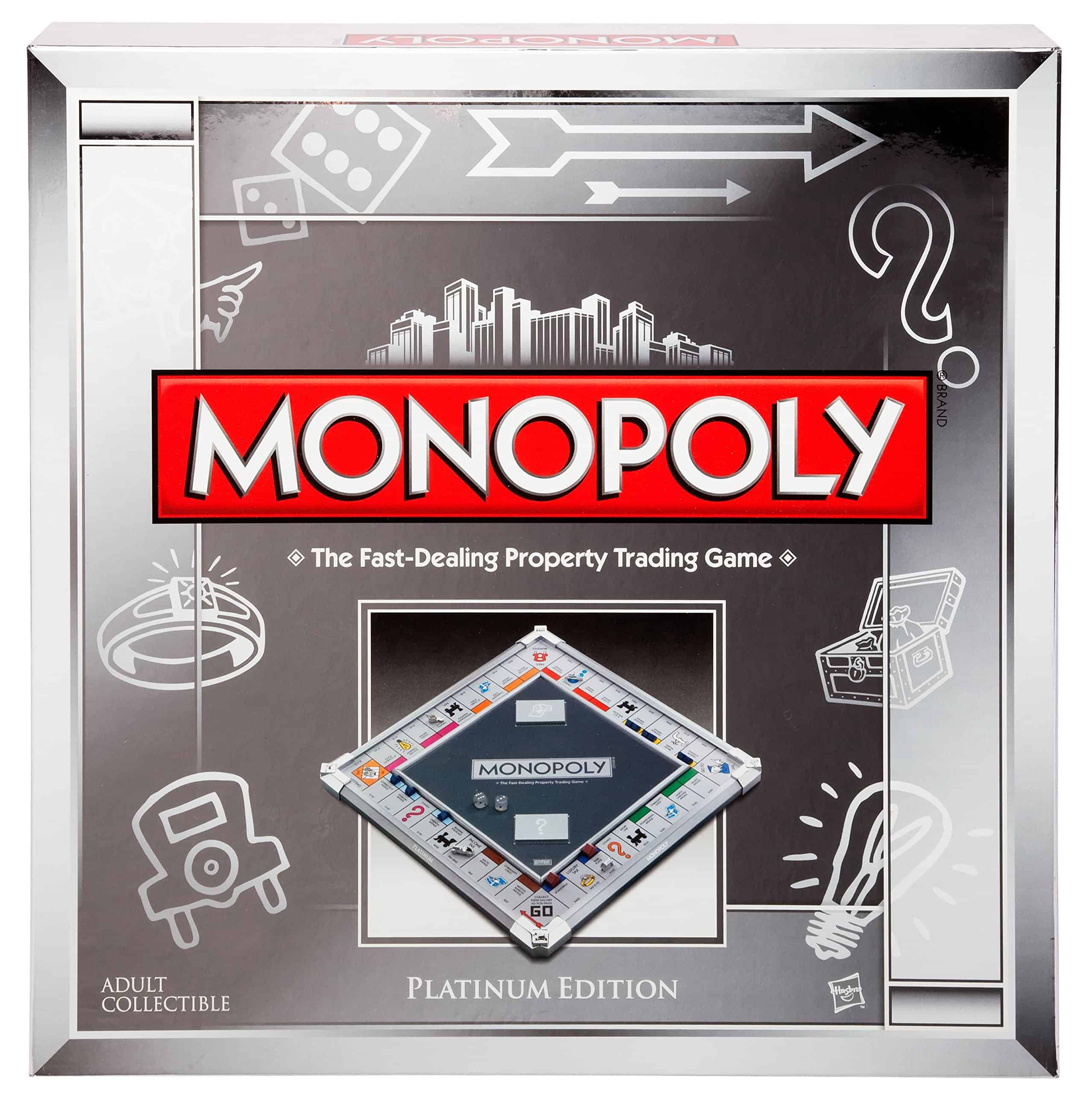 Edición de Coleccionistas Monopoly Platinum Juego de Mesa